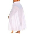 thumbnail image 3 of Fesfesfes Women Swimsuit Skirt Cover Up Mesh Bikini Smock Swimwear Beach Cover-Ups Wrap Skirt, 3 of 9