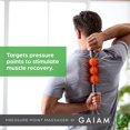 thumbnail image 5 of Gaiam Restore Massage Stick Pressure Point Muscle Massage Roller, 5 of 5