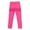 Hot Pink, variant on (3T-10Y)Toddler Baby Girls Straight Leg Trousers Elasticated Waist Solid Color Pants With Pocket Fall Winter Skinny Pants For Kids Purple 9Y
