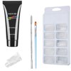Mnycxen Best Pick Latest Trends Must Have Poly Gel Lasting Finger Nail Temperature Change Camouflage UV Lamp Extension Set