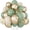 Olive Beige, variant on Sage Green Gold Balloons, 12 Inch Olive Avocado Retro Green Beige Sand White Metallic Gold Party Balloons for Birthday Baby Shower Wedding Party Decorations