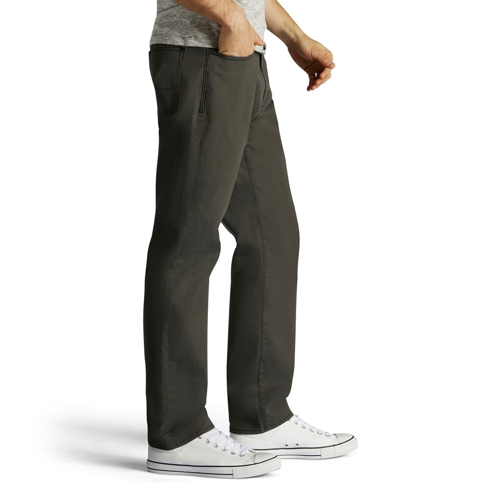 lee extreme motion athletic fit tapered leg jeans