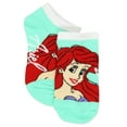 thumbnail image 6 of Disney Princess Girls Toddler Teen Womens 6 pack Socks 7579FH, 6 of 8