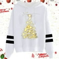 thumbnail image 2 of WILLBEST Sudaderas de Mujer Sudadera con Capucha y Cordón con Estampado Navideño Informal para Mujer 131 XX-Grande, 2 of 3