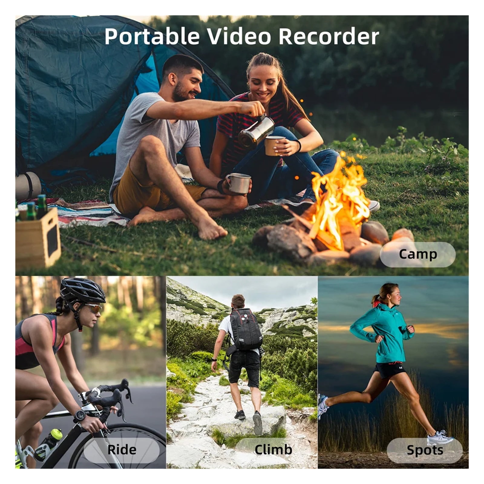 L16 Mini Camera 1080P Portable Digital Video Recorder 180 Rotating Lens Body Camera Night Vision DVR Miniature Camcorder ,Ultra HD