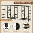 thumbnail image 6 of EnHomee 18 Drawers Dresser with LED Lights & Power Outlets Long Dresser for 65" TV Stand for Living Room Large Fabric Dressers & Chests of Drawers for Bedroom, Black, 6 of 8
