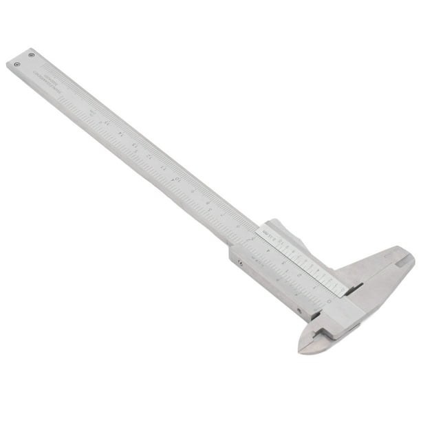 Calibrador Vernier Métrico En Pulgadas, Calibrador Vernier De Acero Inoxidable Para Diámetro Interior Exterior