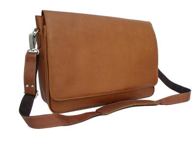 piel leather messenger bag