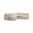 thumbnail image 1 of Sala Seccional Modular Esquinera Adapti 6 Plazas + Otomano | Beige Ostra, 1 of 9