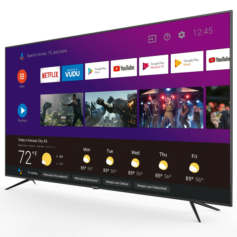 Philips' 2014 4K TVs include an Android-powered model and smaller sets