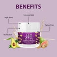 thumbnail image 3 of Jam Dip n Grip Hair Gel Extreme Hold with Avocado, Guava & Ginger for All Hair Types 4oz, 3 of 5