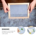 thumbnail image 2 of 1 Set of DIY Handmade Paper Making Tools Paper Making Mold Frame Dry Pulp, 2 of 6