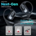 thumbnail image 2 of Auriculares abiertos Eonini Y70 inalámbricos Bluetooth 40H, 2 of 8