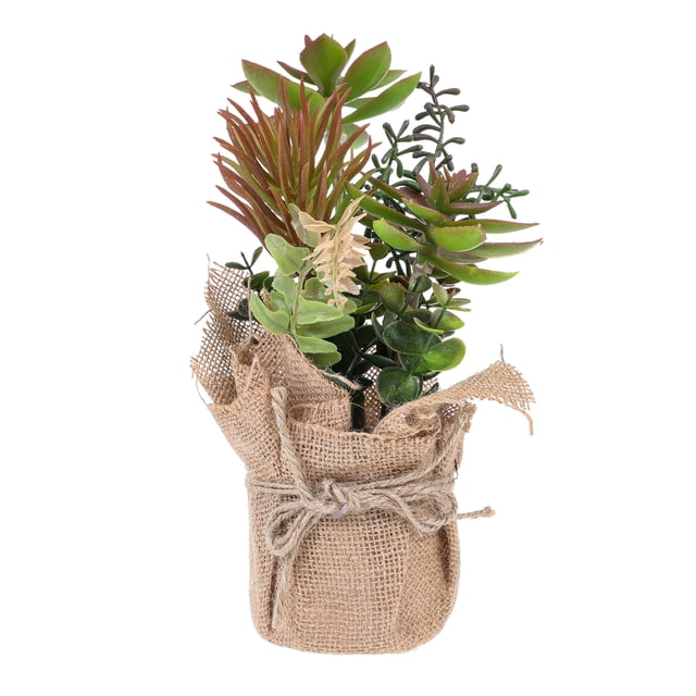 Artificial Succulent Plant Landscape Decoration Ornament Vivid Potted Plant