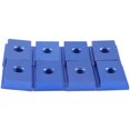 thumbnail image 4 of 8 Pieces of M8 T Type Track Slider 30/45 Type Track Clamp Screw Groove Fastener Woodworking Tool Blue, 4 of 8