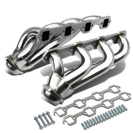 Ford Stainless Steel Power Exhaust System - For 1979 to 1993 Ford Mustang 4 -1 Design 2 -PC Stainless Steel Exhaust Header Kit - 5.0L V8 81 82 83 84 85 86 87 88 89 90 91 92