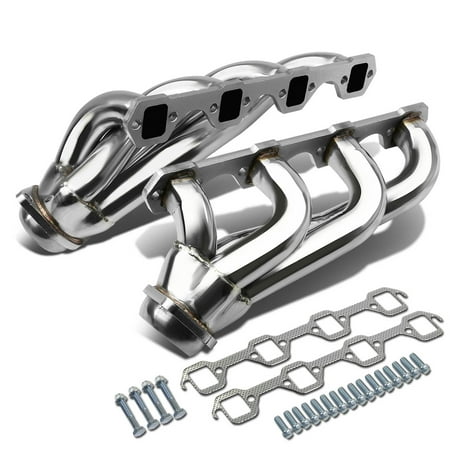 For 1979 to 1993 Ford Mustang 4 -1 Design 2 -PC Stainless Steel Exhaust Header Kit - 5.0L V8 81 82 83 84 85 86 87 88 89 90 91