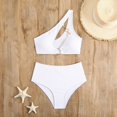 thumbnail image 2 of QHFBli Womens Two Piece Bathing Suit Criss Cross Underwire Bikini High Cut Swimsuit, 2 of 7