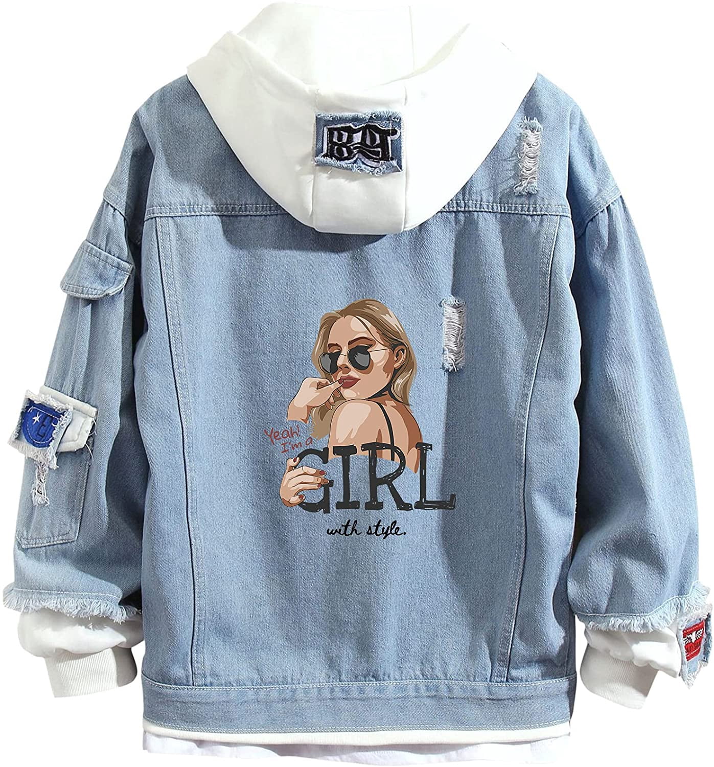Lapus Girl with Style Denim Jacket 