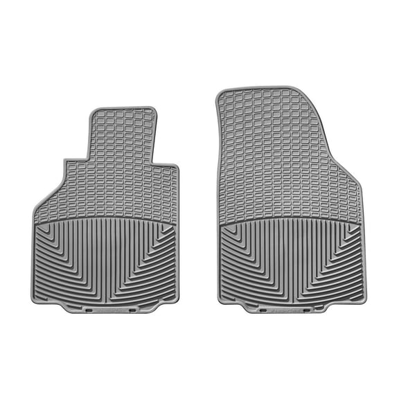 WeatherTech All-Weather Floor Mats compatible with W56GR - 1st Row (Driver & Passenger), Grey