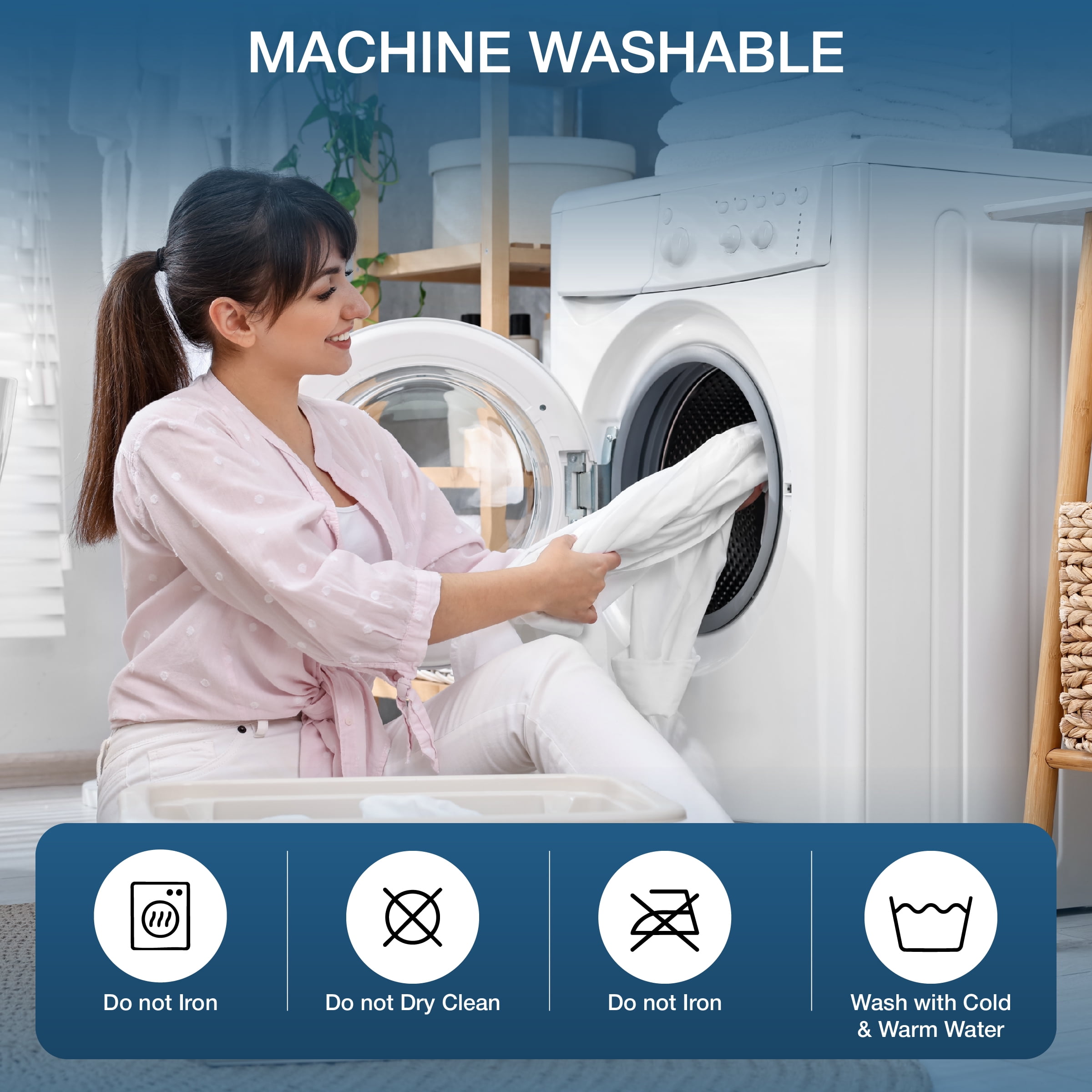 Beddora Waterproof Mattress Protector with Quilted Top – King – Soft & Breathable – White