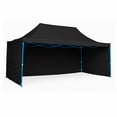 thumbnail image 1 of Ilios Innova | Toldo Plegable Negro 3x4.5 con Paredes Laterales, Impermeable y Resistente al Calor, Velcro de Ajuste, Ideal para Exterior, 1 of 9