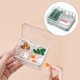 thumbnail image 1 of Box  Preservación clasificada Organizador Almacenamiento para viajes Verde Cola Envase de medicina, 1 of 8