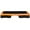 Orange, variant on PRZL 43'' Exercise Aerobic Step Platform, Adjustable Fitness Stepper with 4 Stackable Risers, Aerobics Stepper Workout Stepper for Home Gym Cardio Strength & Training（Green）