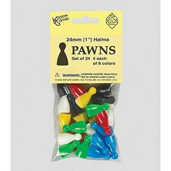 Halma Pawns Bag of 24 Koplow Games