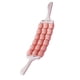 thumbnail image 2 of Masajeador de rodillos de 3 filas, flexible, para pantorrillas, brazos, cintura y cuello. Rosa, 2 of 8