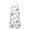 Pioneer Flower Floral-2, variant on Pioneer Flower Floral Print Pattern Apron for Women and Men, Cotton Linen Waterproof with Pockets, Adjustable, 33x27 Inch for Kitchen, Gardening, BBQ, Salon