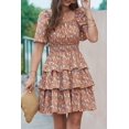 thumbnail image 2 of Vestido PRETTYGARDEN Floral de Cúrcuma de Verano Corto Talla L, 2 of 6