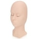 thumbnail image 2 of Cabeza de Maniquí de extensión de pestañas, párpados extraíbles, alta simulación de silicona, cabeza de práctica de entrenamiento, color rosa, 2 of 14