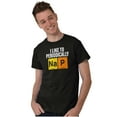 thumbnail image 4 of Periodic Table Funny Nap Sleep Lovers Men's Graphic T Shirt Tees Brisco Brands S, 4 of 4