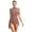 Dusty Pink, variant on Oyolan Womens Sparkle Rhinestone Lyrical Dance Costume Sheer Mesh Patchwork Ballet Leotard Dress Black XXL