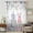 White, variant on Gnomes Easter Sheer Curtains 45 Inches Long, Colorful Spring Floral Weeping Eggs Light Filering Curtains, Breathable Simi Curtain Privacy Drapes for Kitchen Bathroom Small Window Treatment