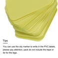thumbnail image 4 of Uxcell Blank Waterproof Eyelet Hole Plastic Tags for Product Tags,2x3cm/0.79x1.18" Pack of 200,Yellow, 4 of 6