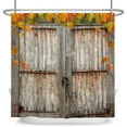 thumbnail image 4 of Brick Wall St Pattern Printing Shower Curtains With Old Grunge Brick Wall Aging Rustic Home Bathroom r Curtains, 4 of 7