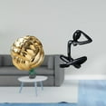 thumbnail image 2 of Ceramic Figurine Knot Statue Yarn Ball Ornament Creative Ceramic Material for Home Office Shelf Decor, 2 of 8