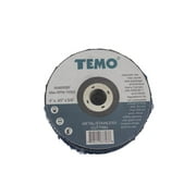 TEMO 25 pc 4 Inch (100 mm) Metal and Stainless Cutting Wheel, 0.045 Inch (1.2 mm) Thickness 5/8 Inch (16 mm) Arbor Gc