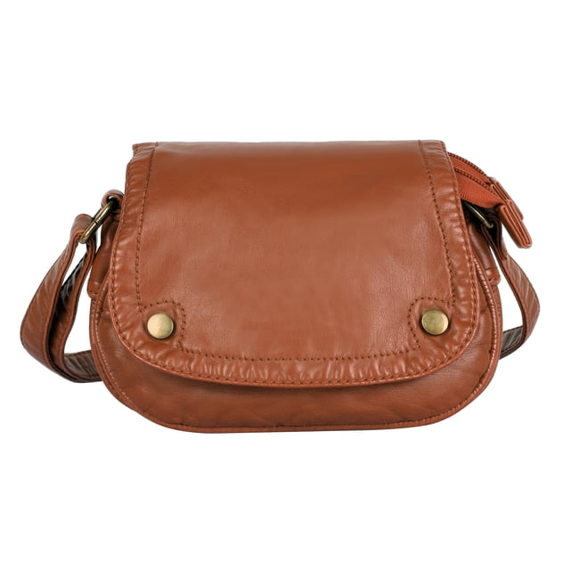 Karla Hanson Charlotte Sac Bandoulière Compact pour Femmes Prélavé