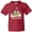 Red, variant on Inktastic Merry Catmas with Cat Tree and Yellow Star Youth T-Shirt