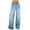 Dark Blue, variant on Jeans for Women Trendy Baggy Boyfriend Jeans Y2k Straight Wide Leg Jeans Casual High Waist Jean Pant Four Pockets Jeans