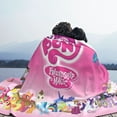 thumbnail image 7 of My Lit-Tle Pony Fleece Blanket Super Soft Cozy Throw Blanket Fuzzy Comfy Flannel Blanket Warm Plush Blankets And Throws For Couch, Sofa, Bed 40"X30", 7 of 7