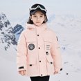 thumbnail image 1 of Chaqueta de plumón para niños y niñas, chaqueta con capucha gruesa y cálida para exteriores, longitud media, nuevo estilo, invierno, para niños medianos y mayores, 2024, 1 of 5