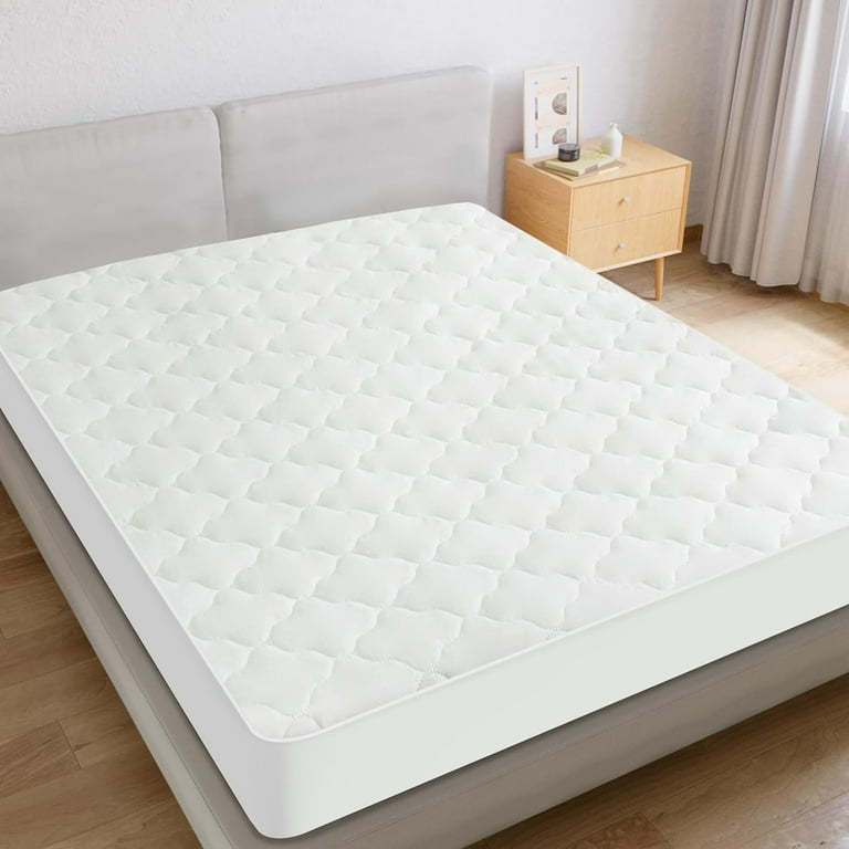 Hastings Home 14-in D Cotton Queen Encasement Mattress Cover with
