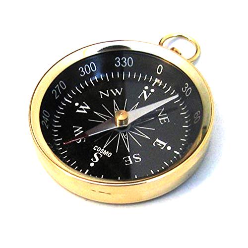 INDIA OVERSEAS TRADING CORP BR 48851B Pocket Flat Compass 3"