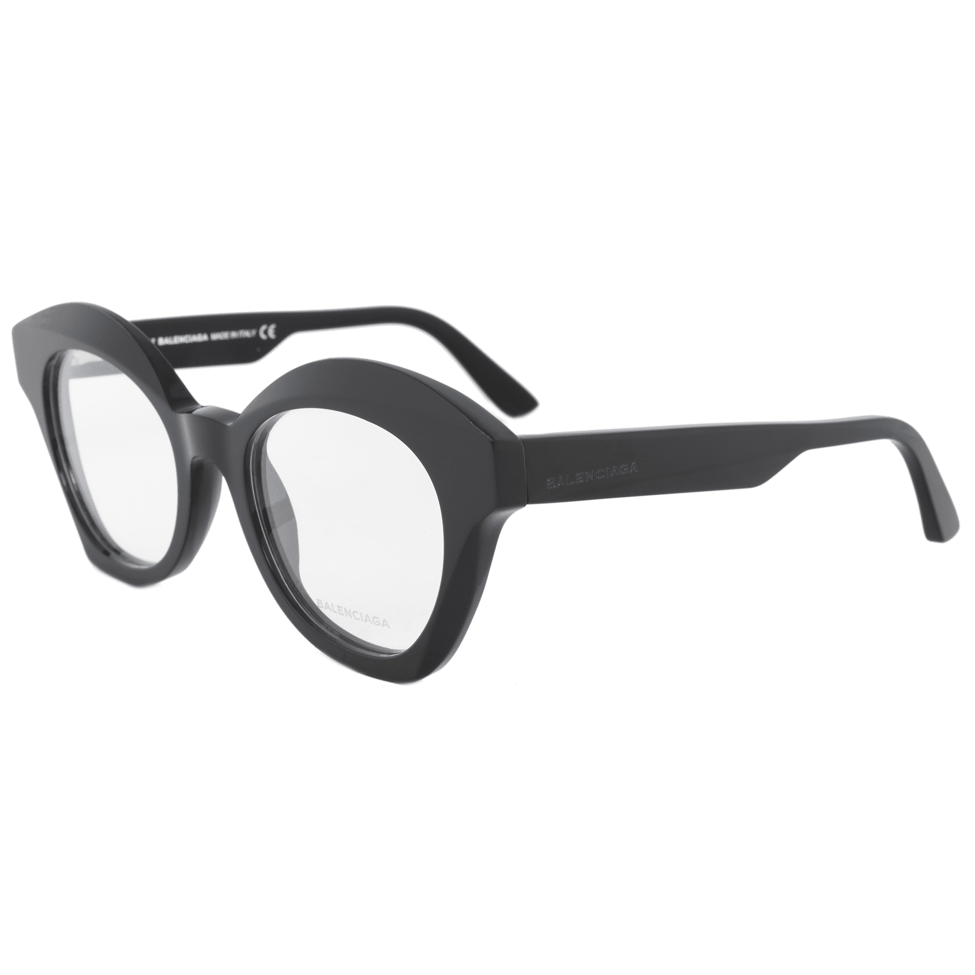 Balenciaga BAL-OPTG-BA5082-001-49 Oversized Cat Eye Eyeglasses Frames with  Clear Actual Lens - 49 x 20 x 140 mm - Walmart.com