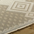thumbnail image 6 of BoutiqueRugs Ragni Bohemian Jute and Cotton Natural Fiber Area Rug - Machine Washable - Tan, Beige, Cream - 7'9" x 10' (8x10 Area Rug), 6 of 10
