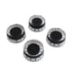 thumbnail image 1 of 4pcs Perillas de Control de Marcación Rápida para Eléctricas Negro /, 1 of 4